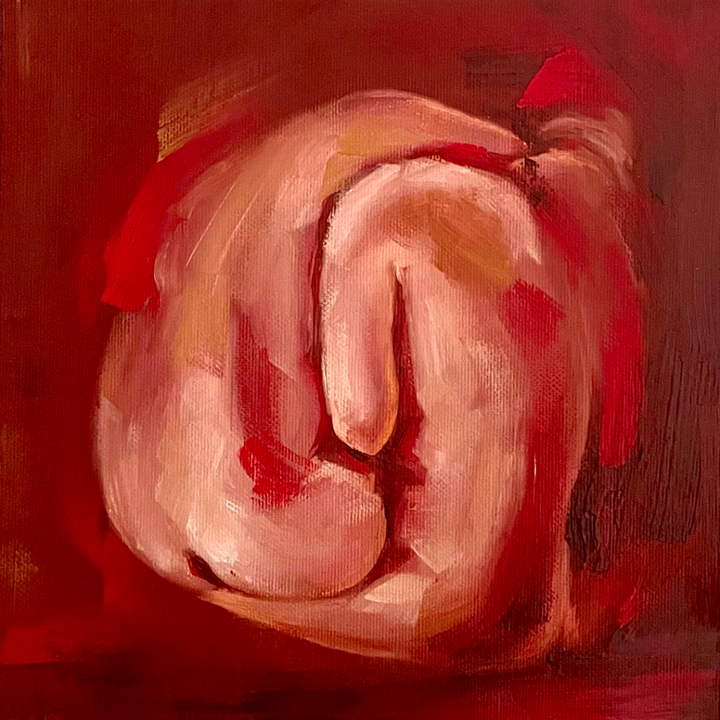 The Hug
2023 oil on canvas 20x20 cm