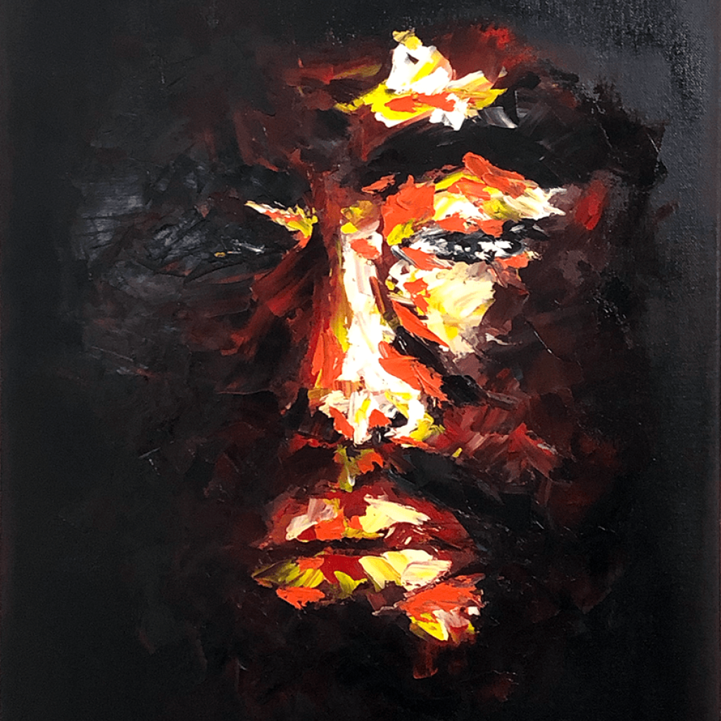 Portrait étude 2 (sold)
2019 oil on canvas 60X45 cm